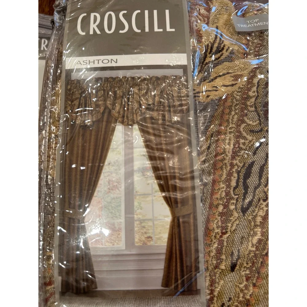 Croscill Ashton Collection Curtain Drapes Valances Window‎ Treatments